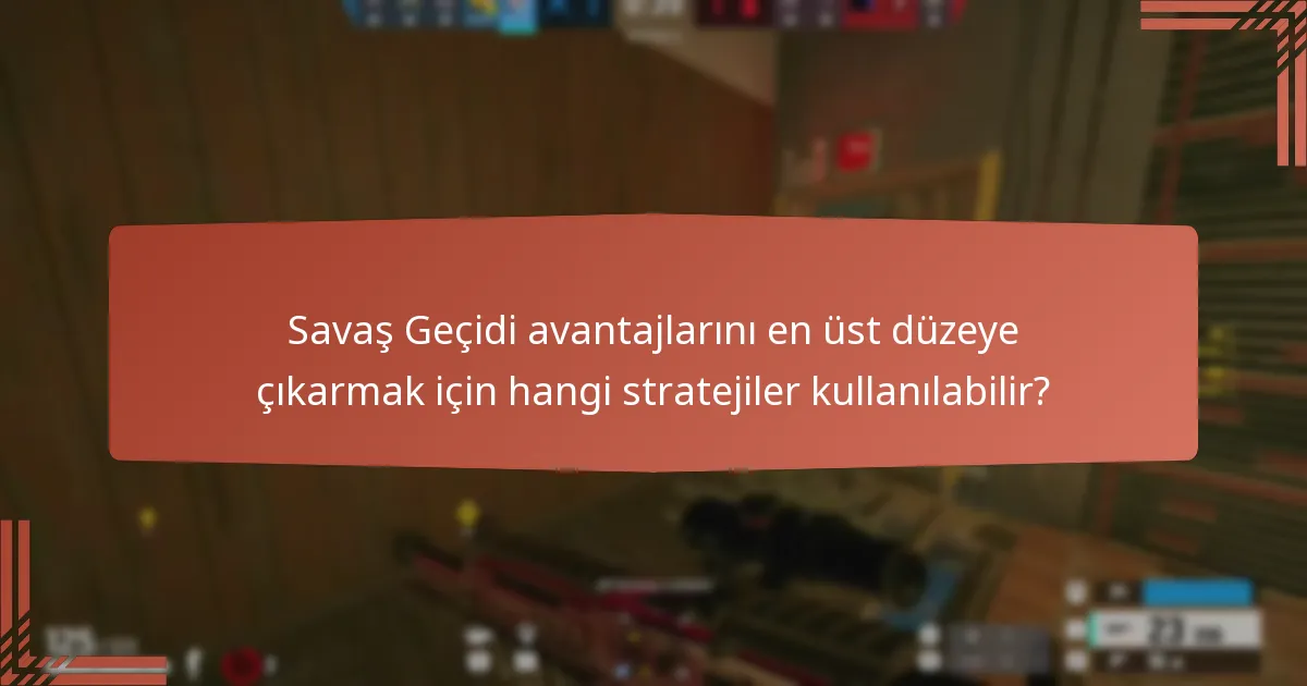 Savaş Geçidinde katman ilerlemesi nasıl çalışır?