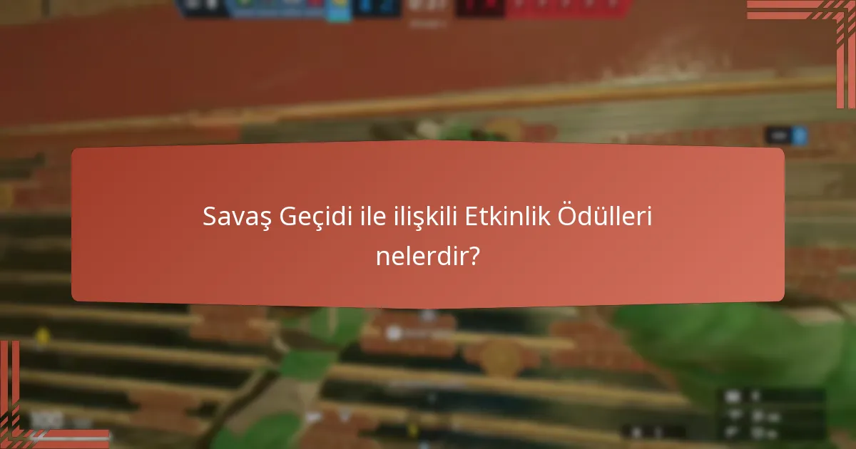 Savaş Puanları Savaş Geçidi’nde nasıl çalışır?