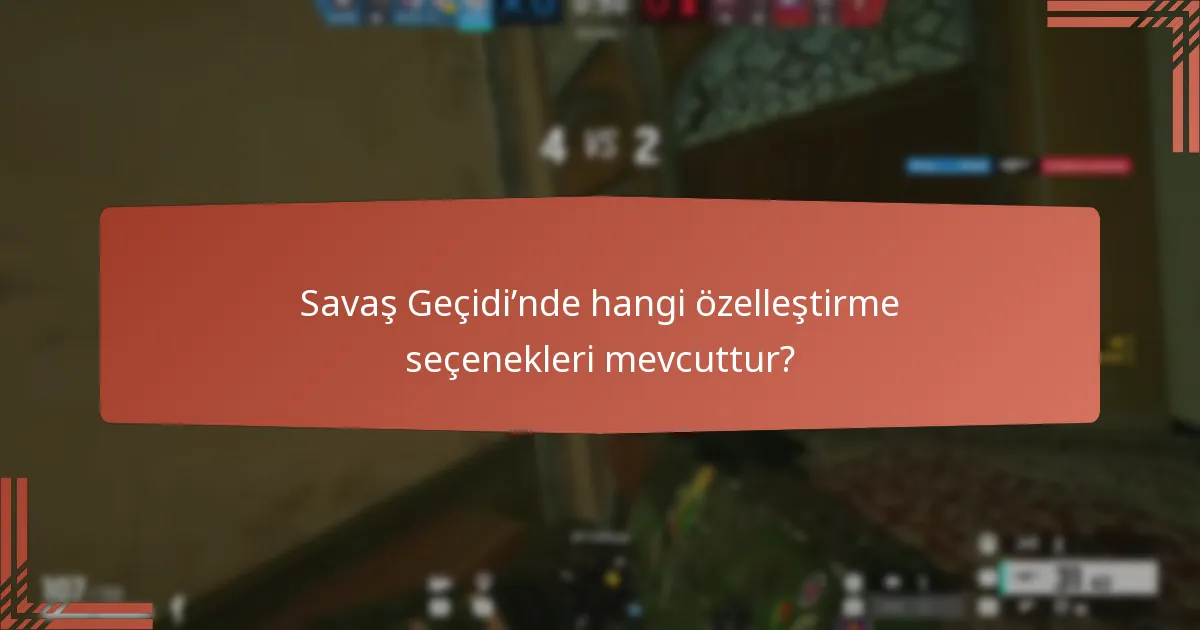 Savaş Geçidi ile ilişkili Etkinlik Ödülleri nelerdir?