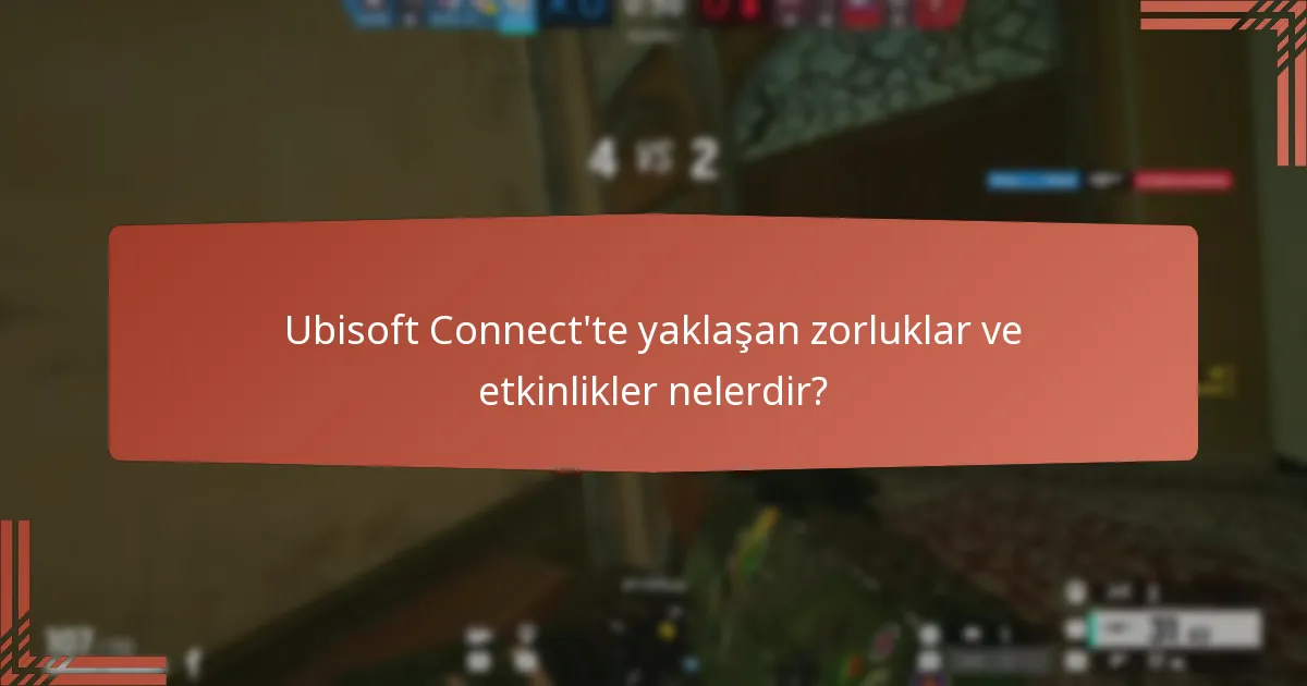 Ubisoft Connect’te yaklaşan zorluklar ve etkinlikler nelerdir?